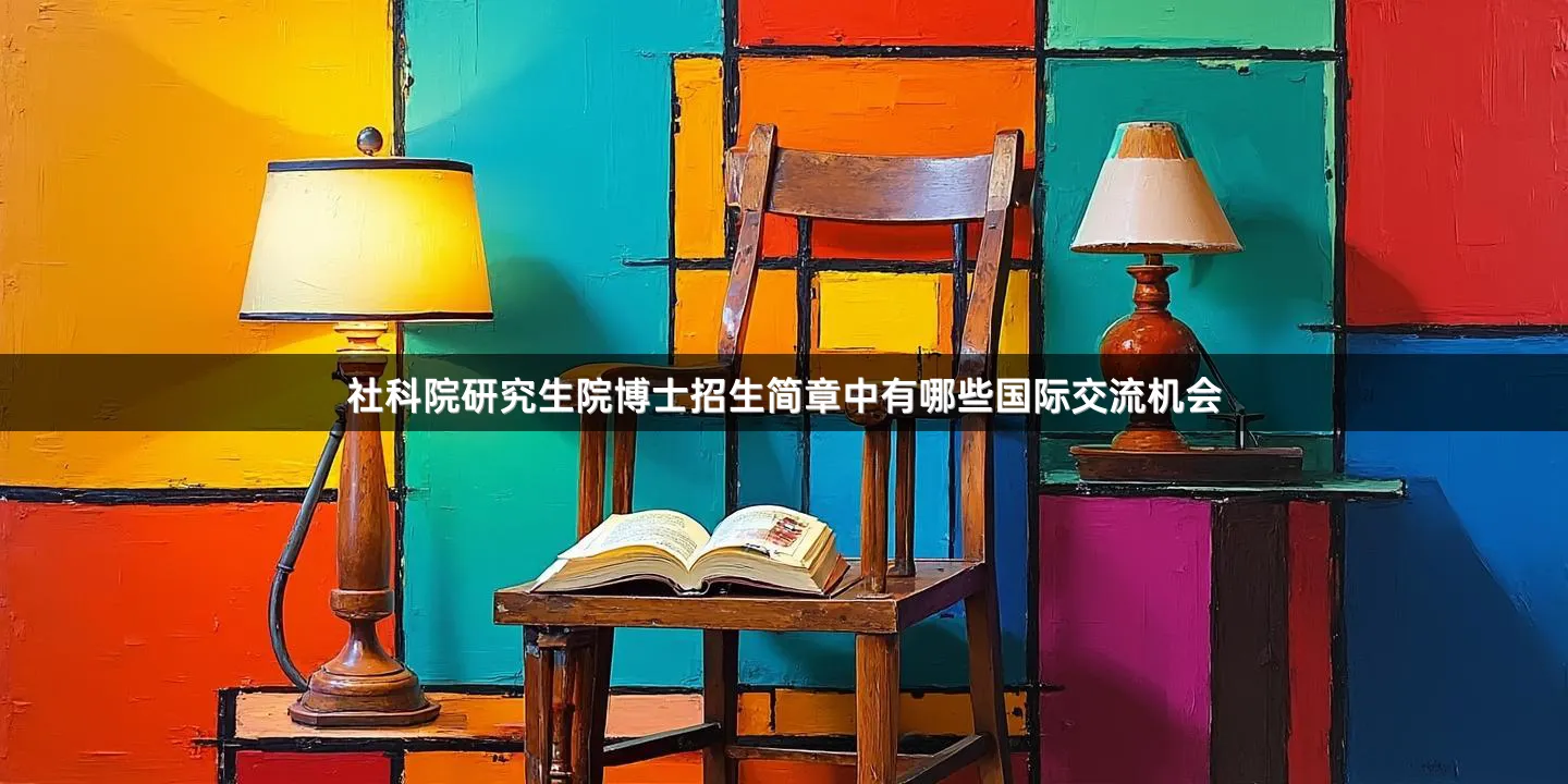 社科院研究生院博士招生简章中有哪些国际交流机会