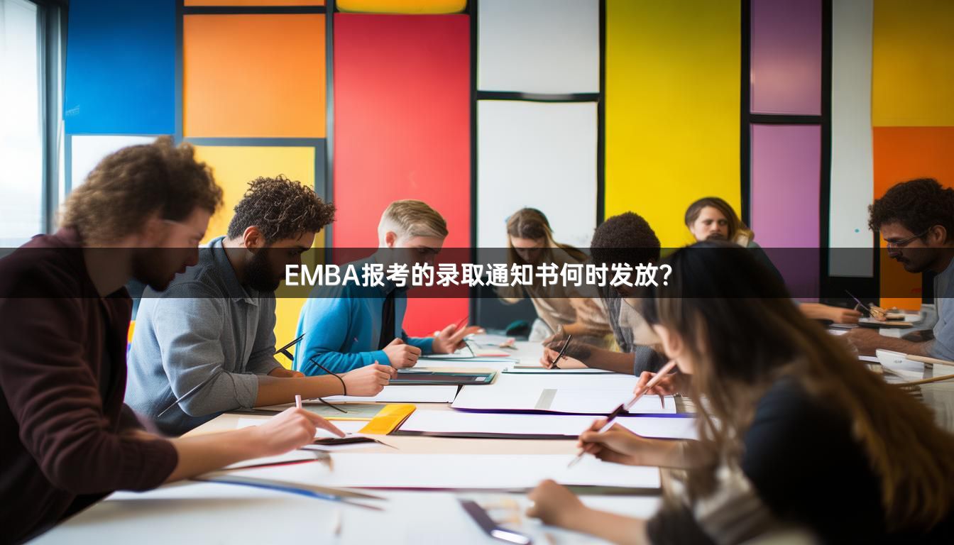 EMBA报考的录取通知书何时发放?