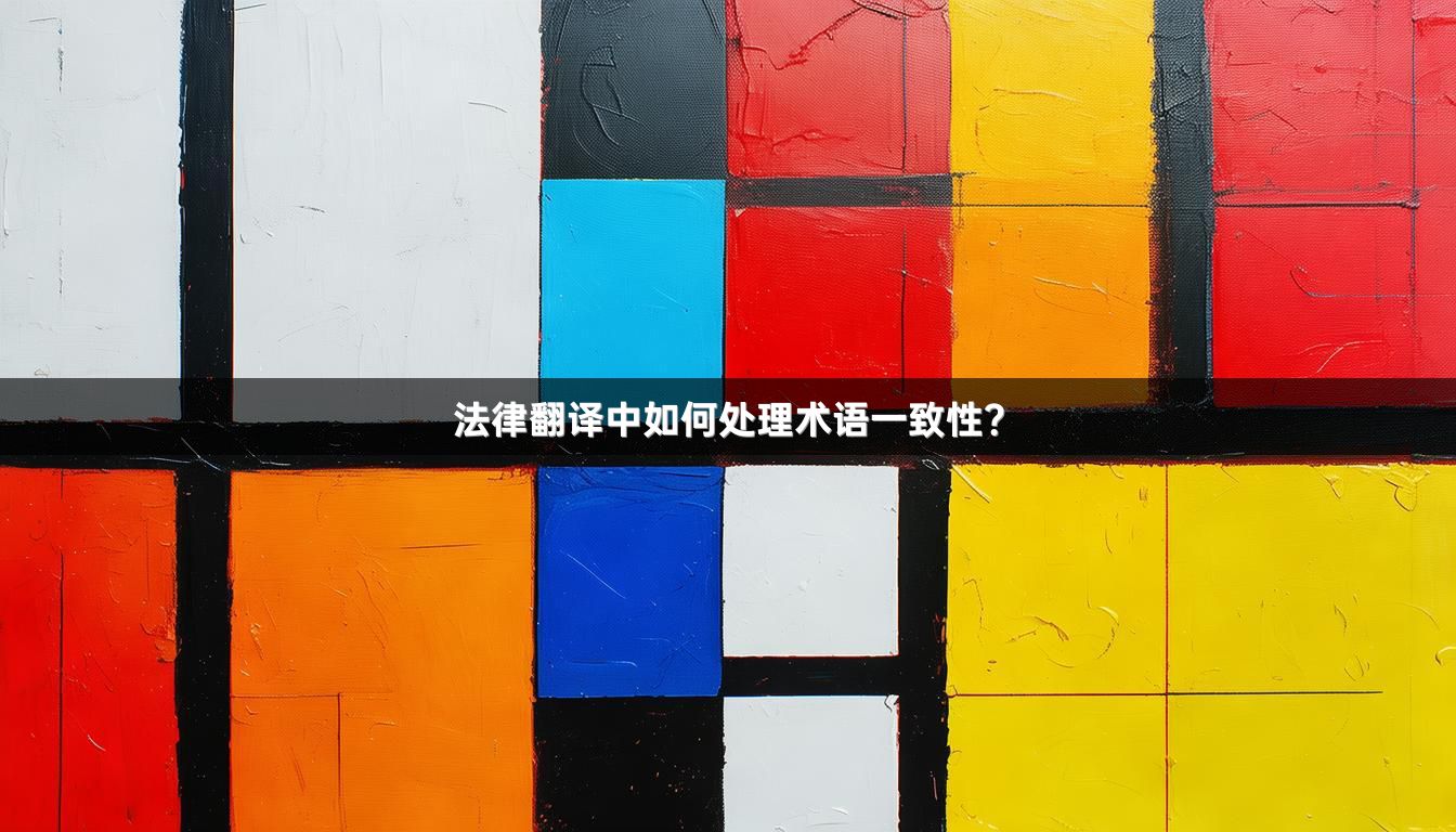 法律翻译中如何处理术语一致性？_1