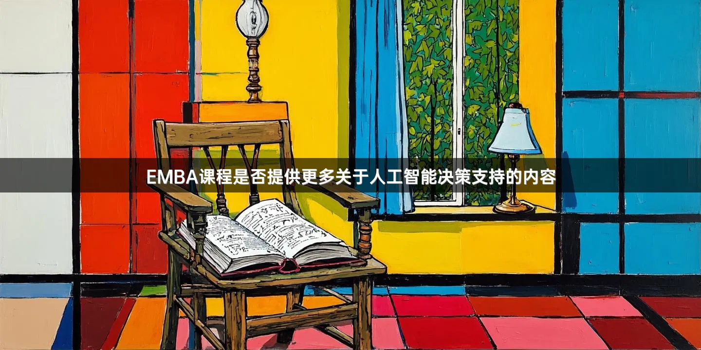 EMBA课程是否提供更多关于人工智能决策支持的内容