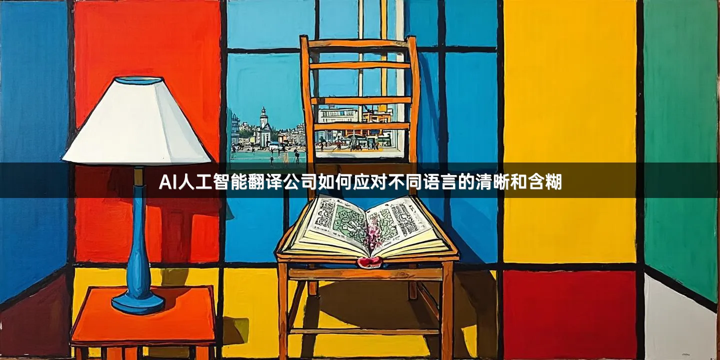 AI人工智能翻譯公司如何應對不同語言的清晰和含糊
