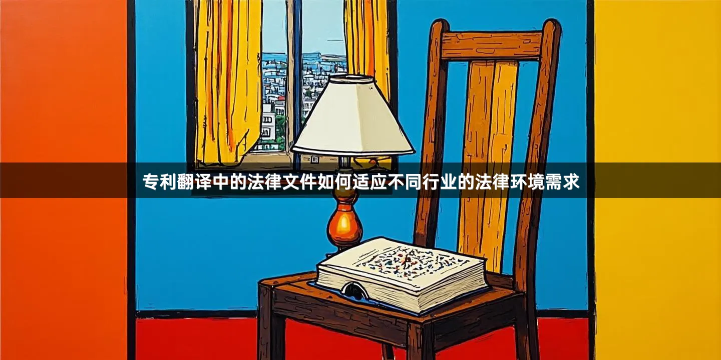 专利翻译中的法律文件如何适应不同行业的法律环境需求