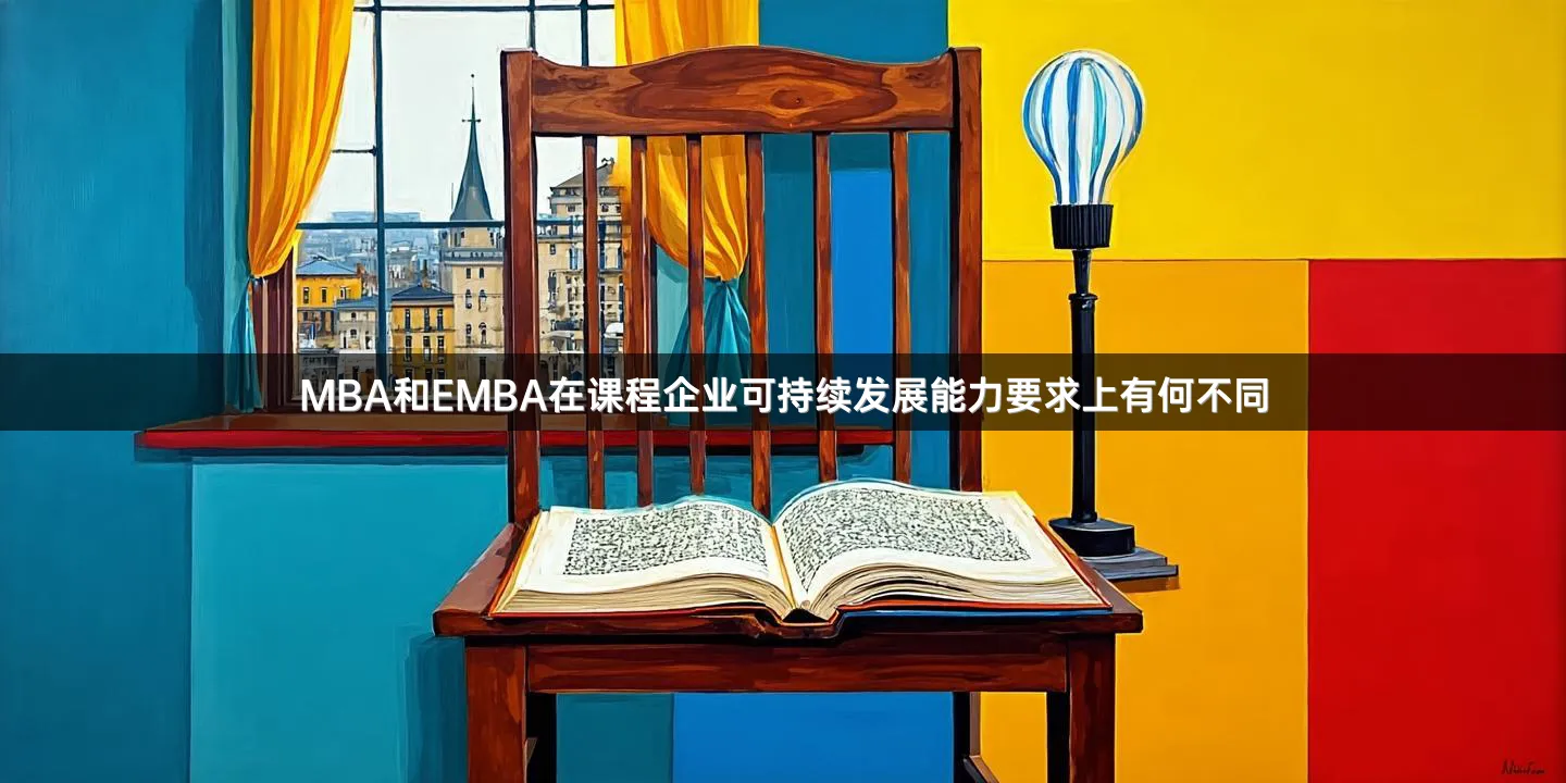 MBA和EMBA在课程企业可持续发展能力要求上有何不同