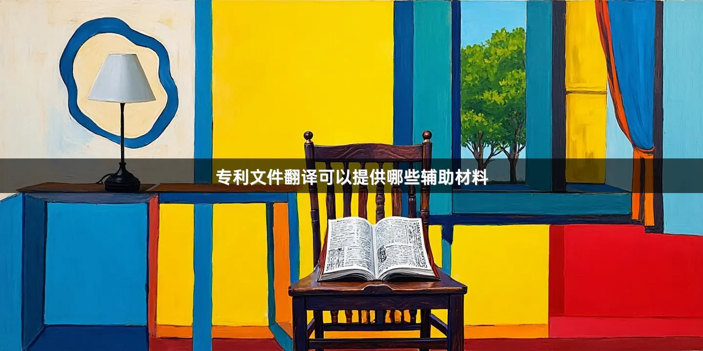 专利文件翻译可以提供哪些辅助材料