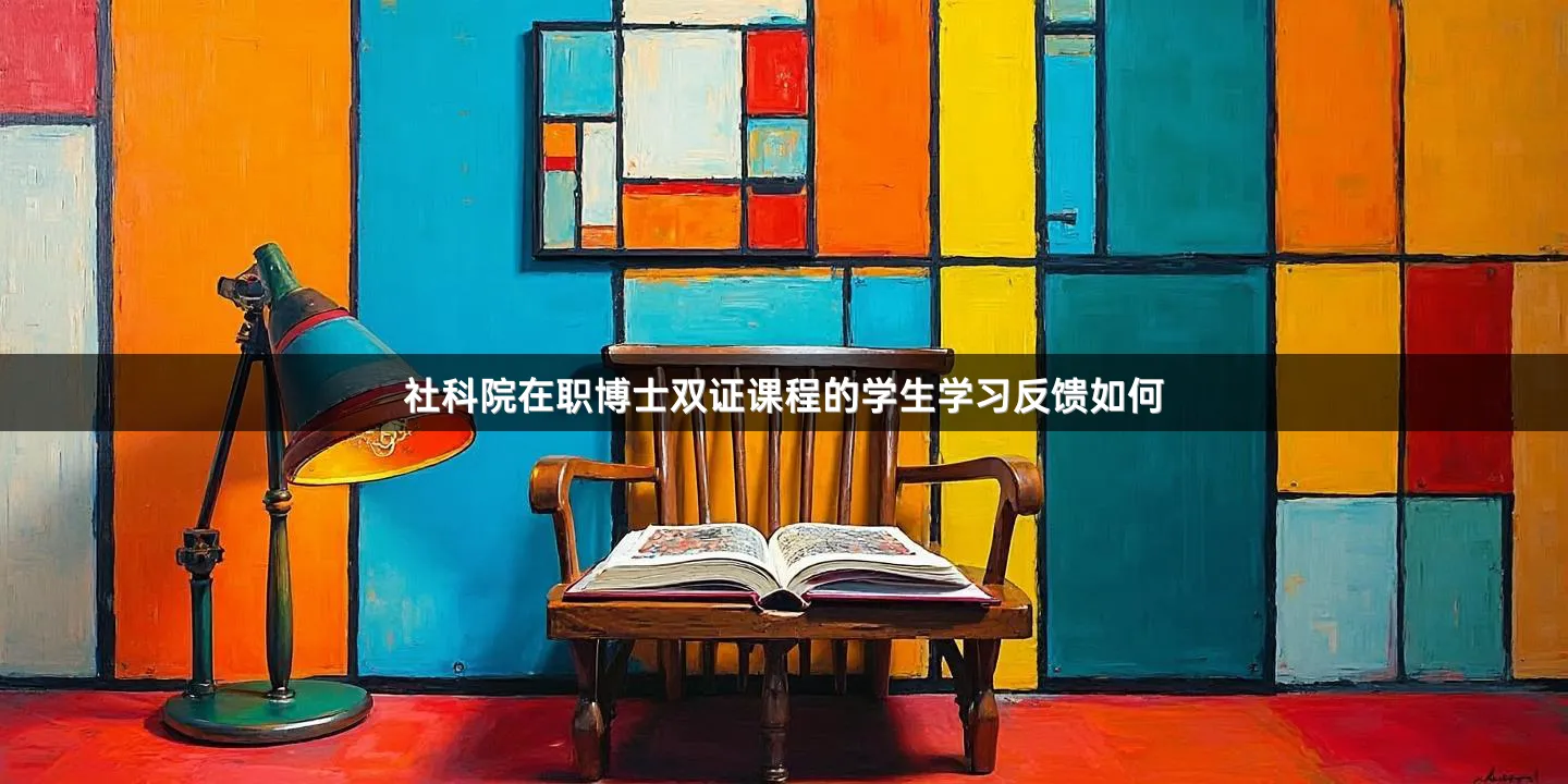 社科院在职博士双证课程的学生学习反馈如何