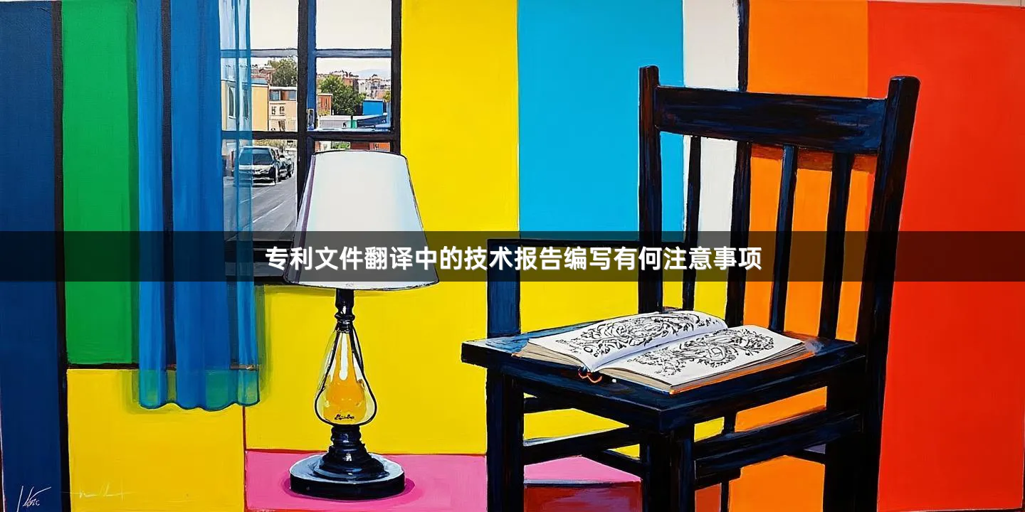 专利文件翻译中的技术报告编写有何注意事项