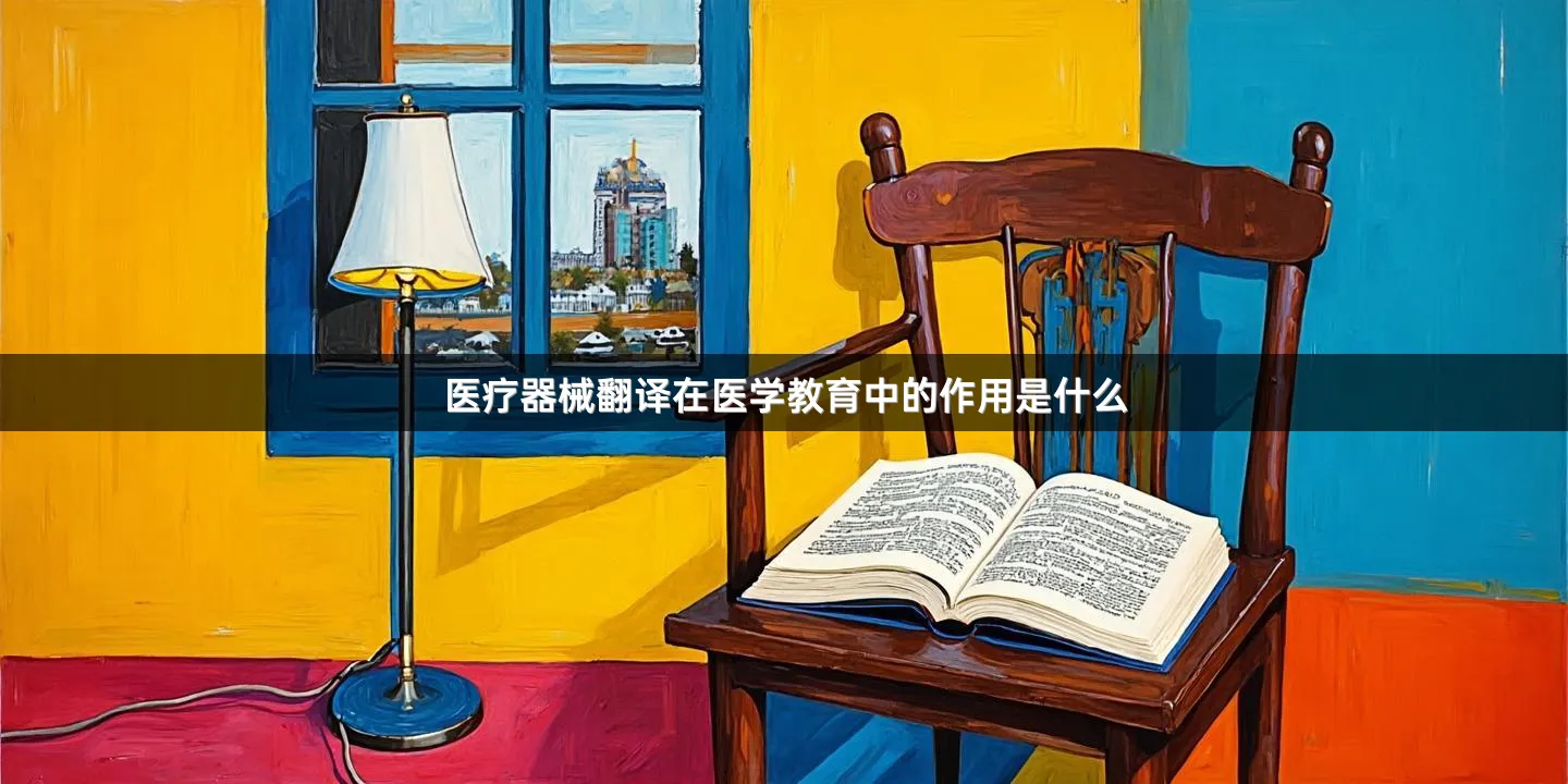 医疗器械翻译在医学教育中的作用是什么