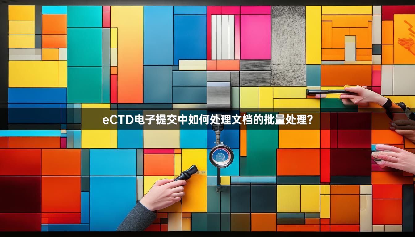 eCTD电子提交中如何处理文档的批量处理？