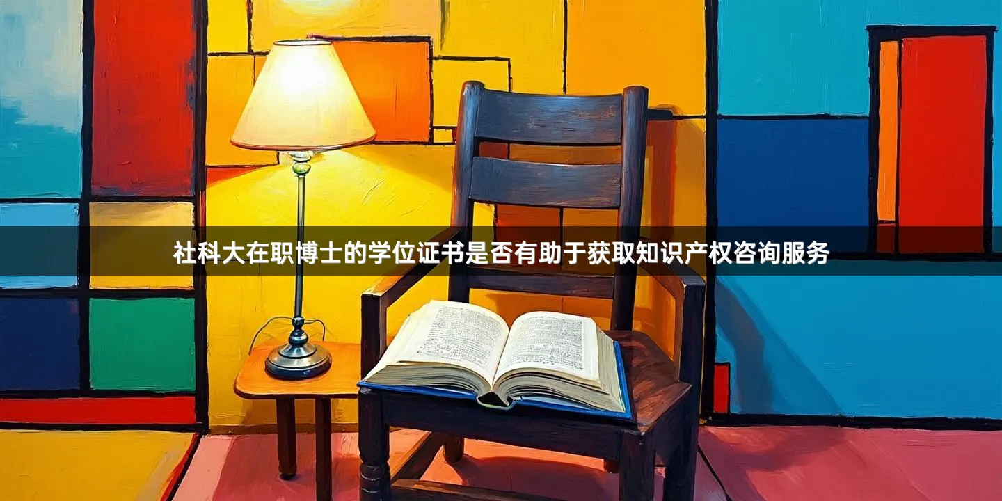 社科大在职博士的学位证书是否有助于获取知识产权咨询服务