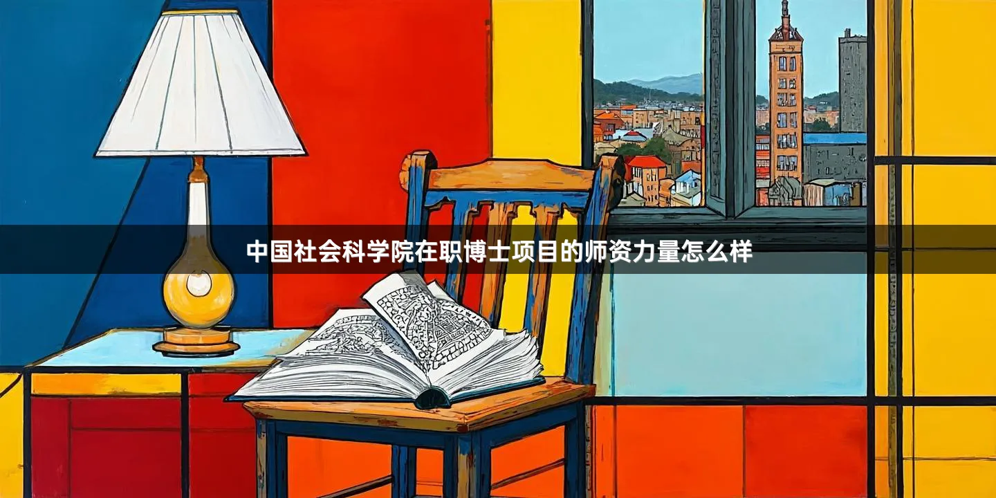 中国社会科学院在职博士项目的师资力量怎么样