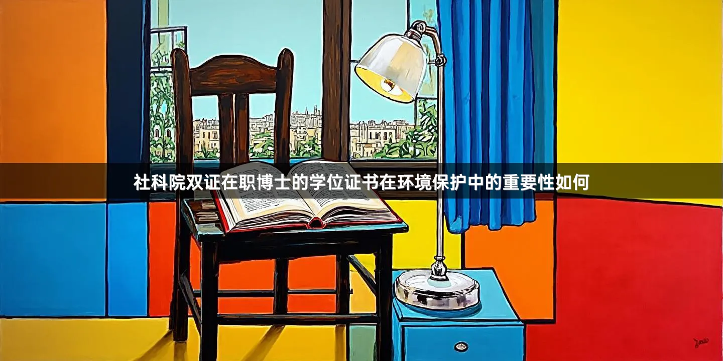 社科院双证在职博士的学位证书在环境保护中的重要性如何