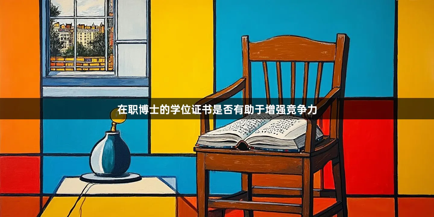 在职博士的学位证书是否有助于增强竞争力