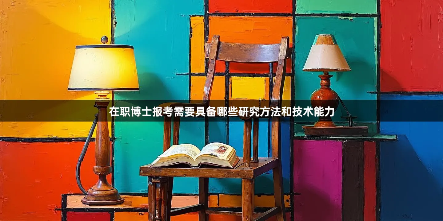 在职博士报考需要具备哪些研究方法和技术能力