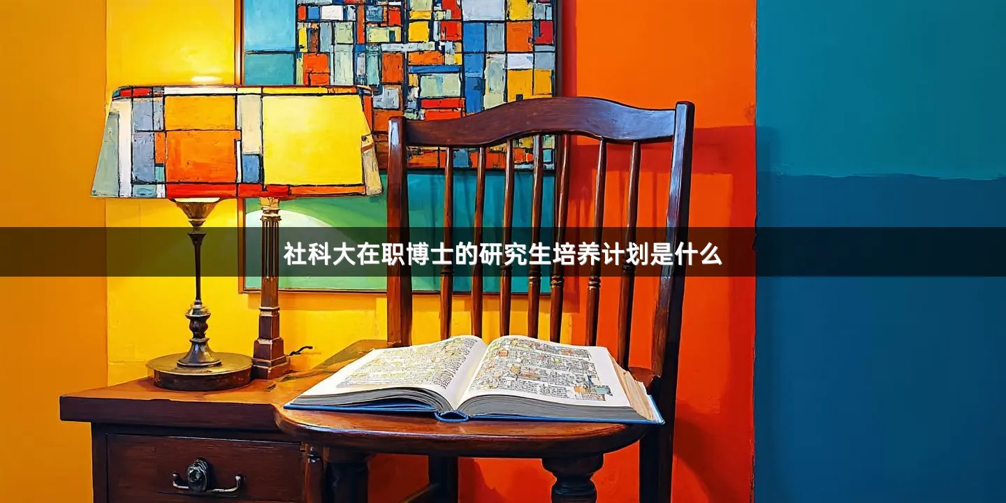 社科大在职博士的研究生培养计划是什么