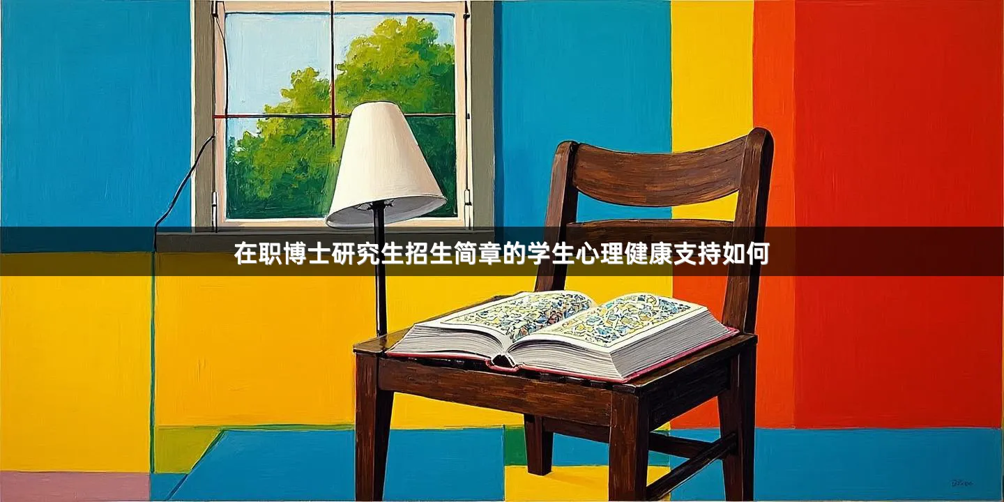 在职博士研究生招生简章的学生心理健康支持如何