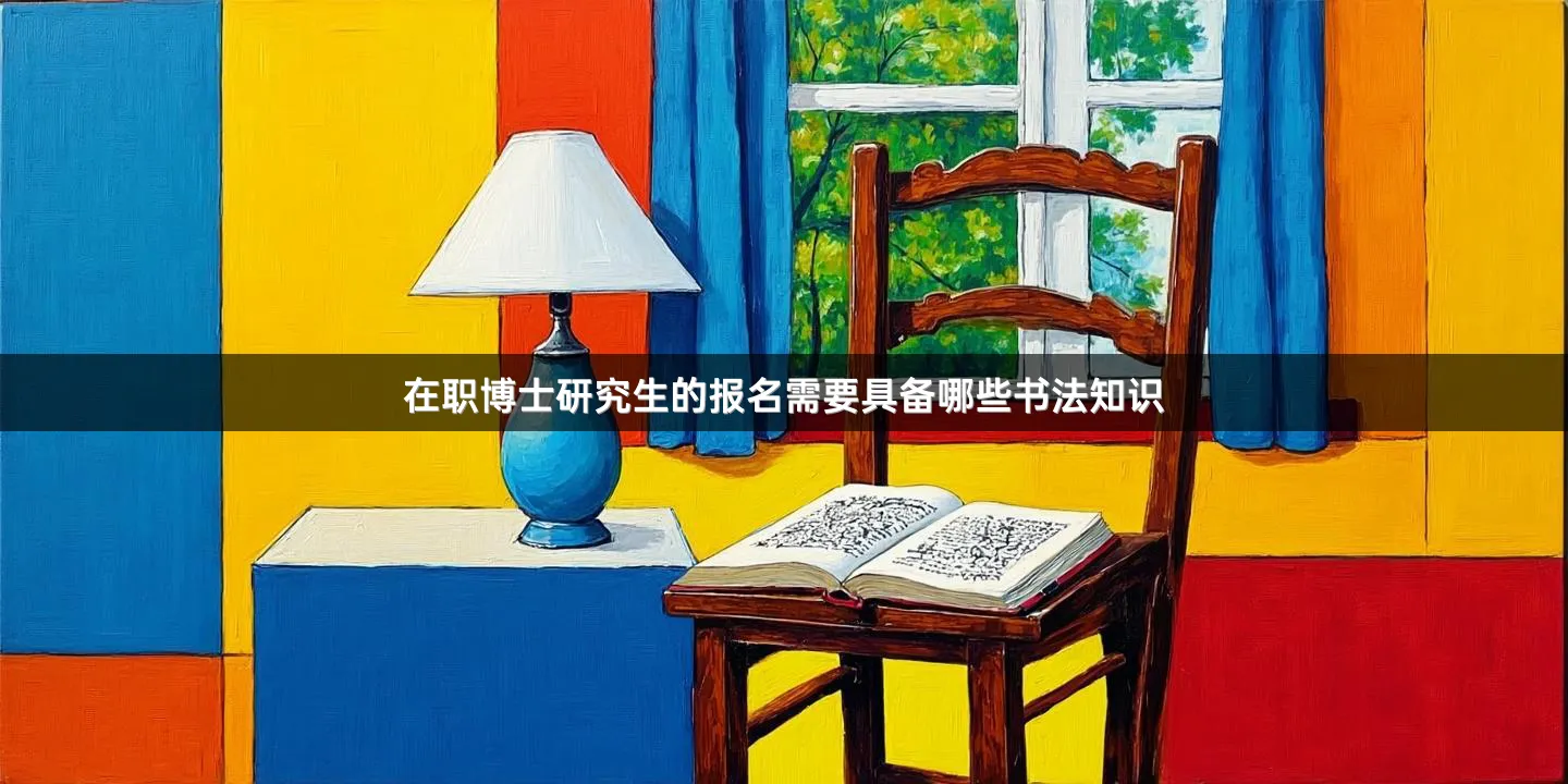 在职博士研究生的报名需要具备哪些书法知识