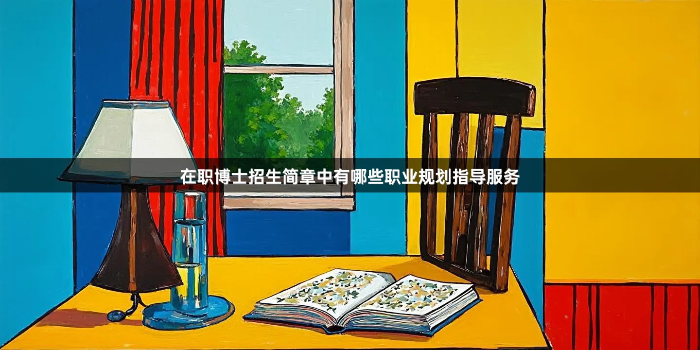 在职博士招生简章中有哪些职业规划指导服务
