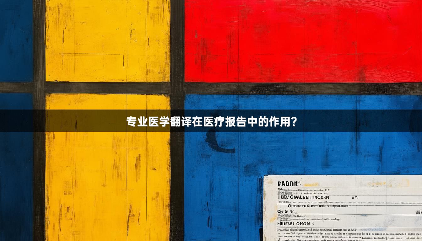專業(yè)醫(yī)學(xué)翻譯在醫(yī)療報告中的作用？