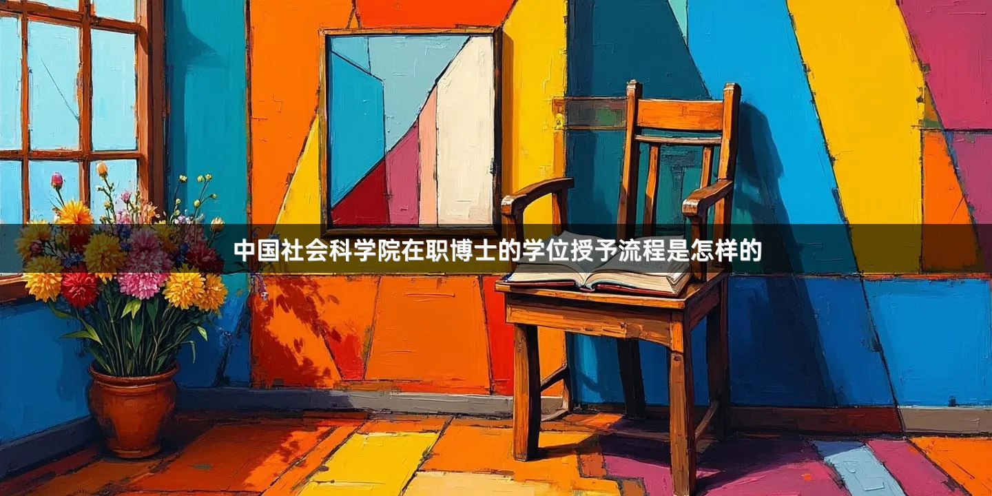 中国社会科学院在职博士的学位授予流程是怎样的