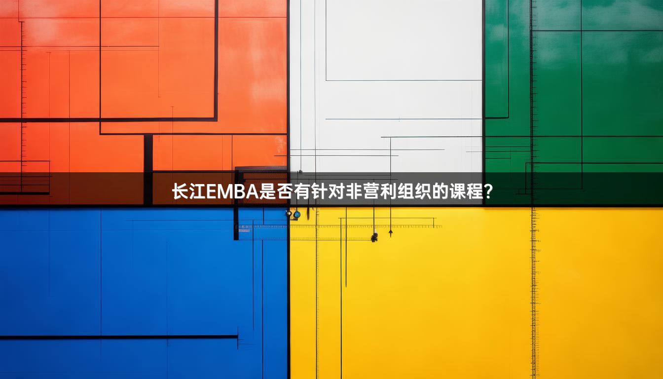 长江EMBA是否有针对非营利组织的课程？