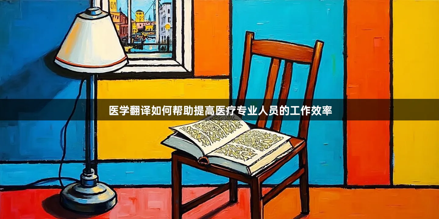 医学翻译如何帮助提高医疗专业人员的工作效率