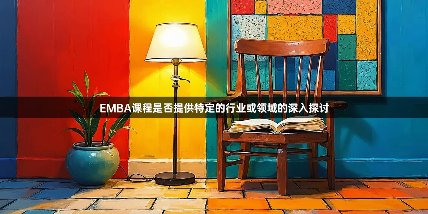EMBA课程是否提供特定的行业或领域的深入探讨