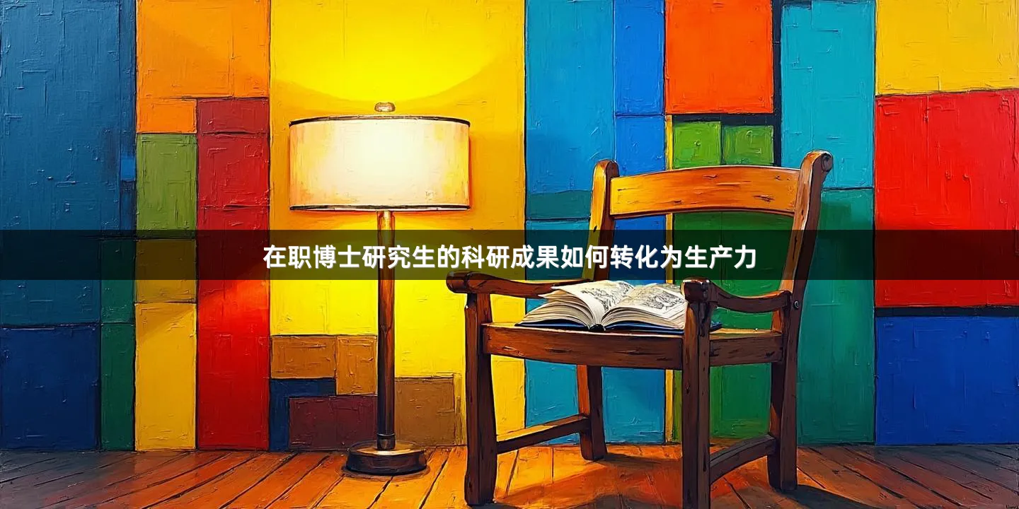 在职博士研究生的科研成果如何转化为生产力