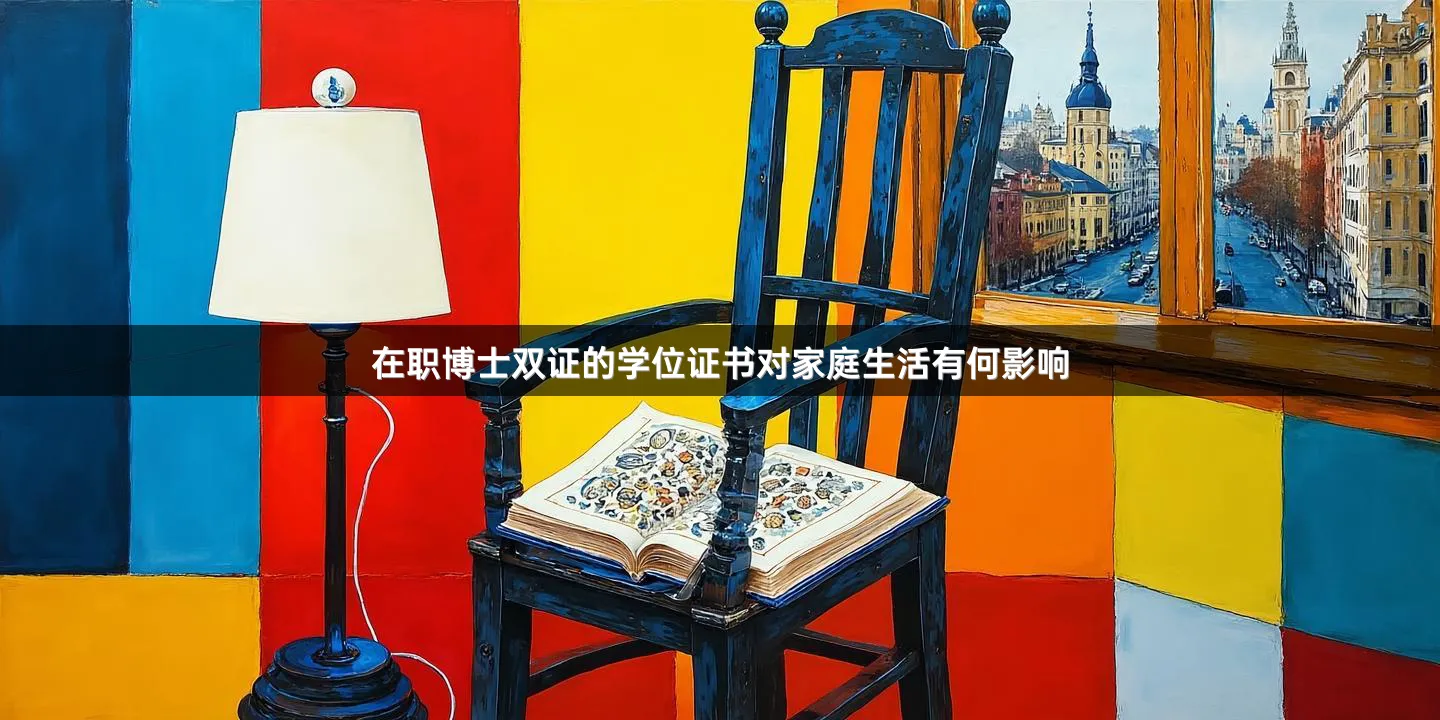 在职博士双证的学位证书对家庭生活有何影响