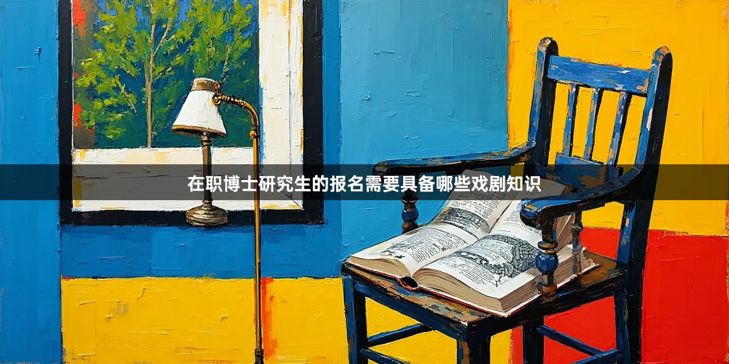 在职博士研究生的报名需要具备哪些戏剧知识