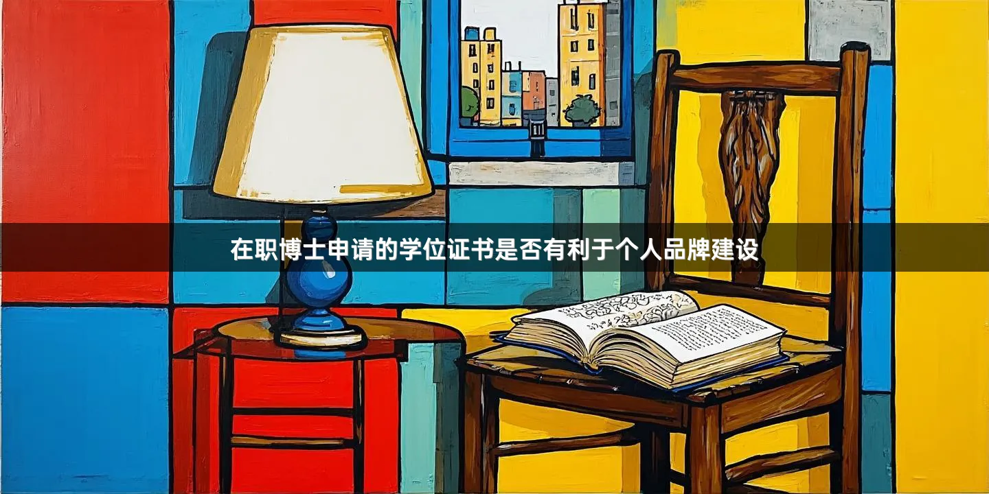 在职博士申请的学位证书是否有利于个人品牌建设