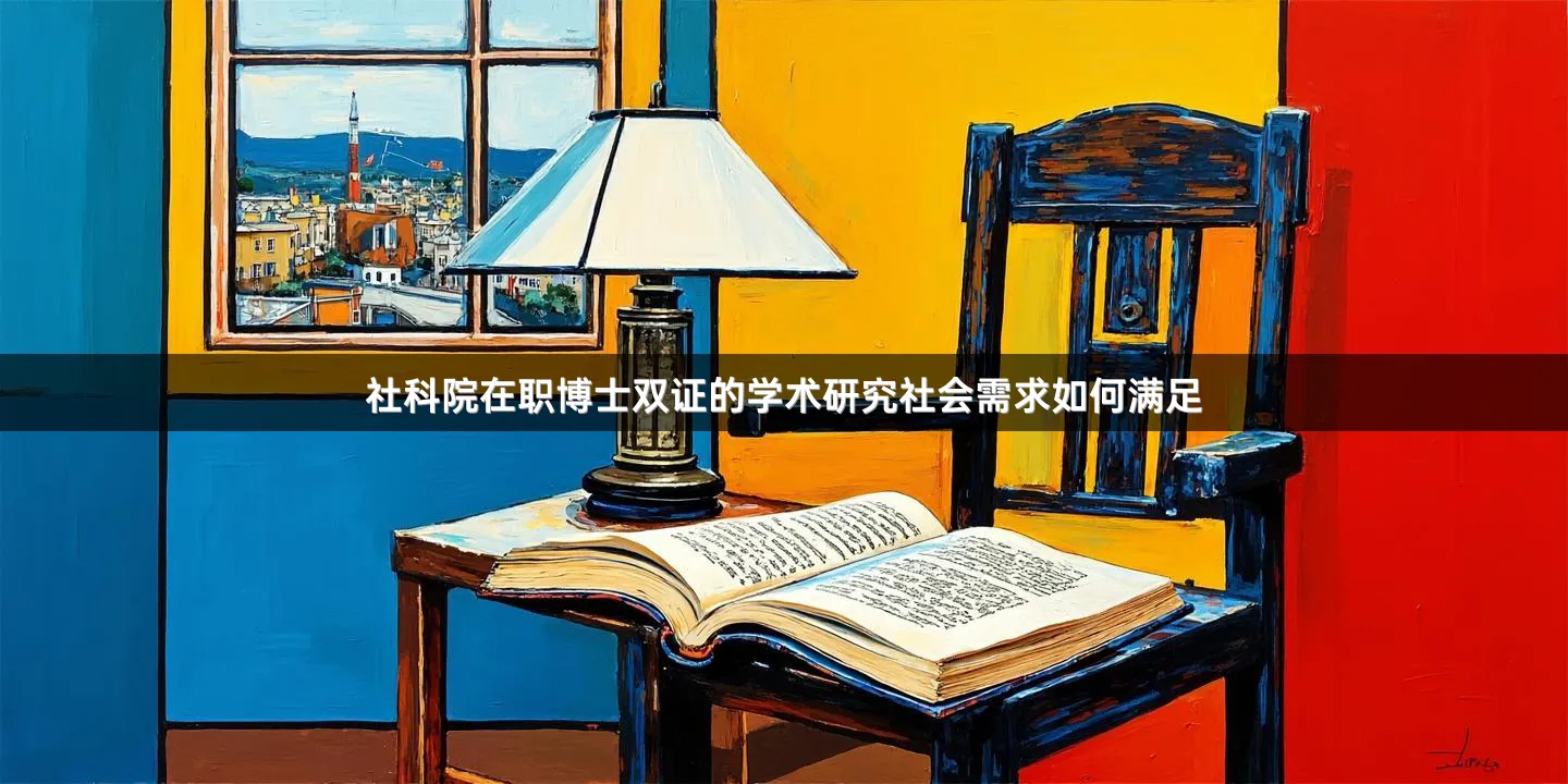 社科院在职博士双证的学术研究社会需求如何满足