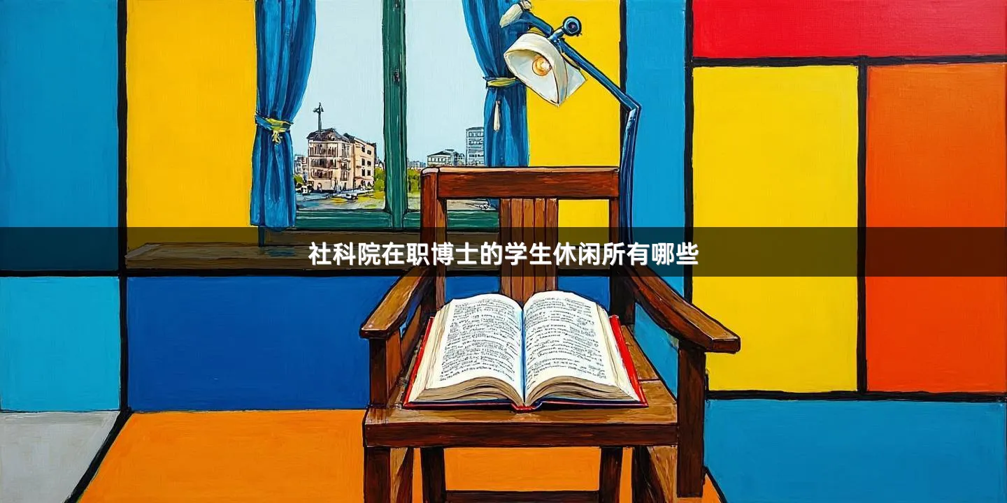 社科院在职博士的学生休闲所有哪些