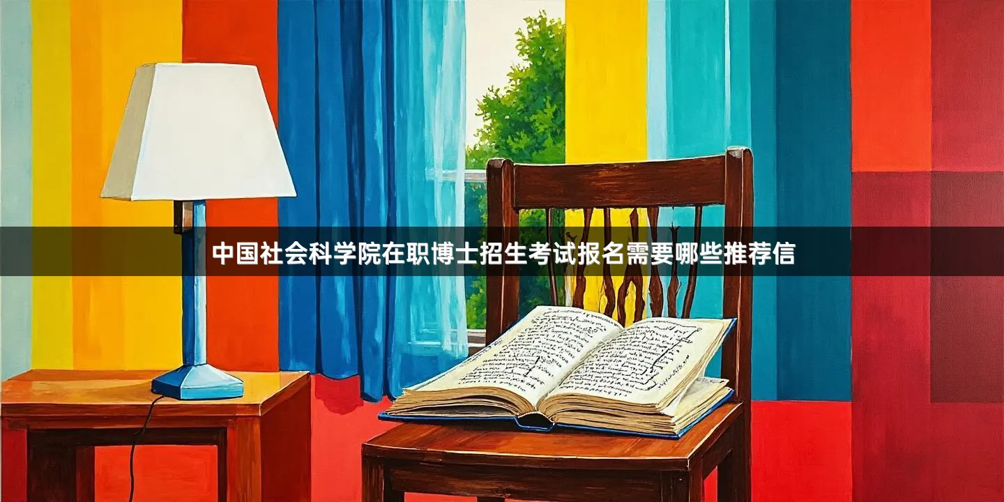 中国社会科学院在职博士招生考试报名需要哪些推荐信