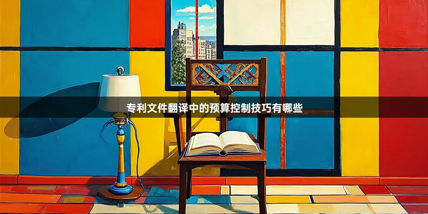 专利文件翻译中的预算控制技巧有哪些