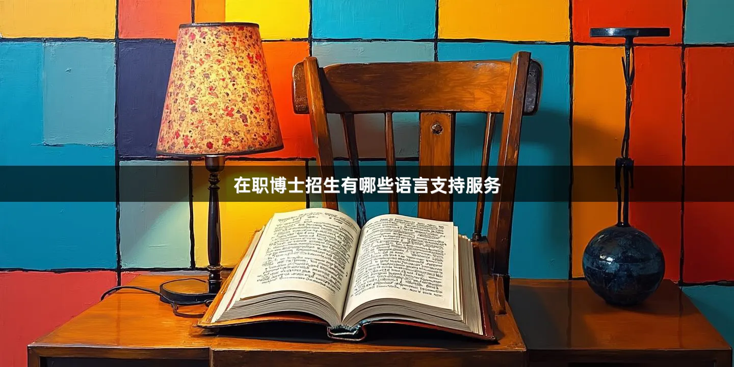在职博士招生有哪些语言支持服务