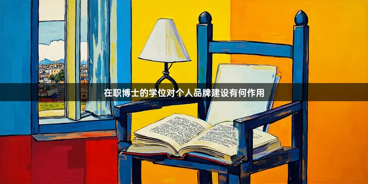 在职博士的学位对个人品牌建设有何作用
