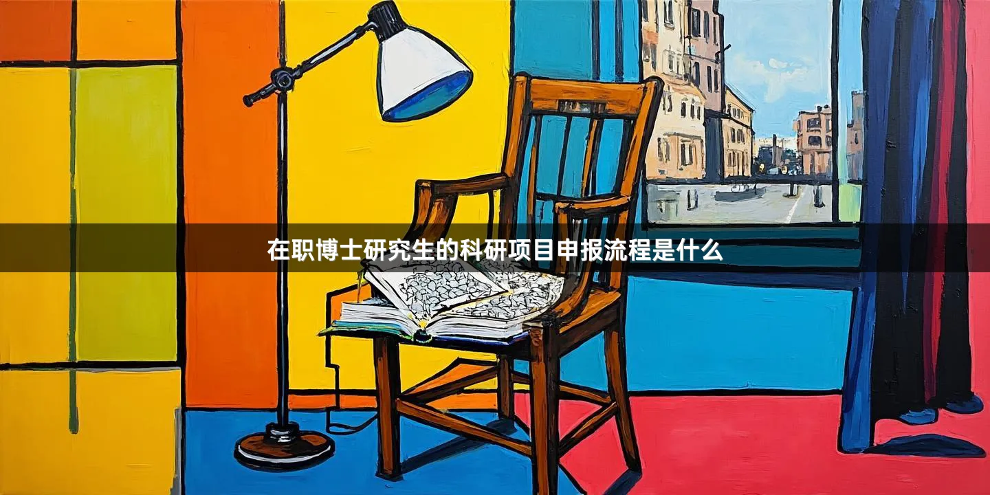 在职博士研究生的科研项目申报流程是什么