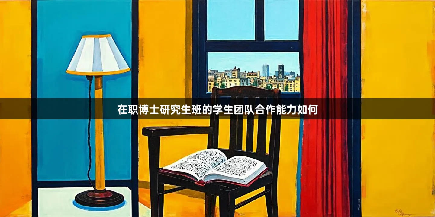 在职博士研究生班的学生团队合作能力如何
