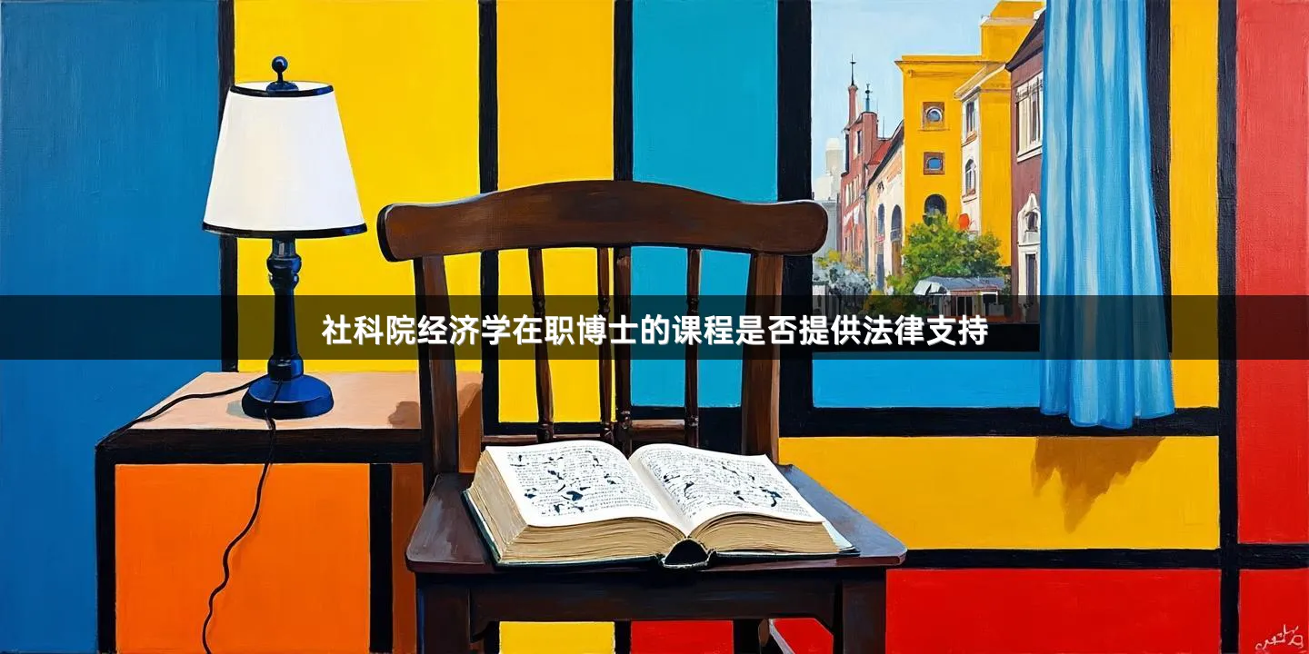 社科院经济学在职博士的课程是否提供法律支持