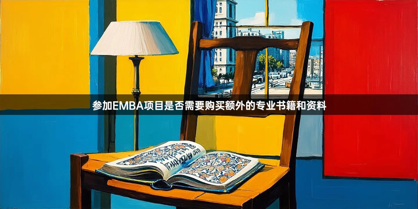 参加EMBA项目是否需要购买额外的专业书籍和资料