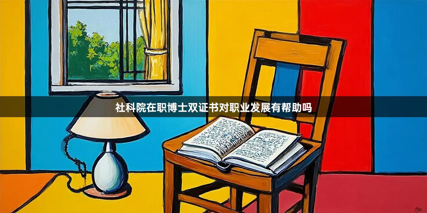 社科院在职博士双证书对职业发展有帮助吗