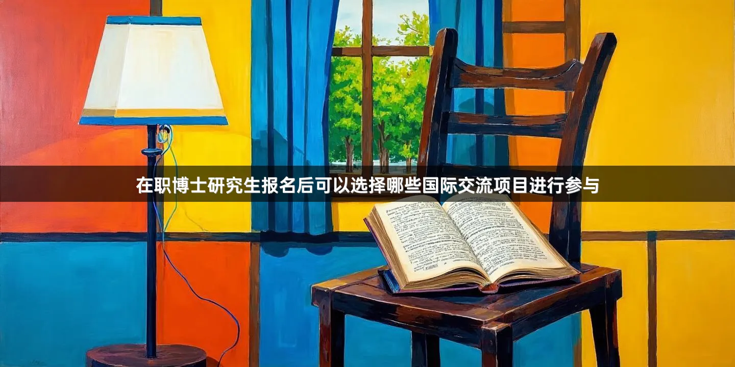 在职博士研究生报名后可以选择哪些国际交流项目进行参与