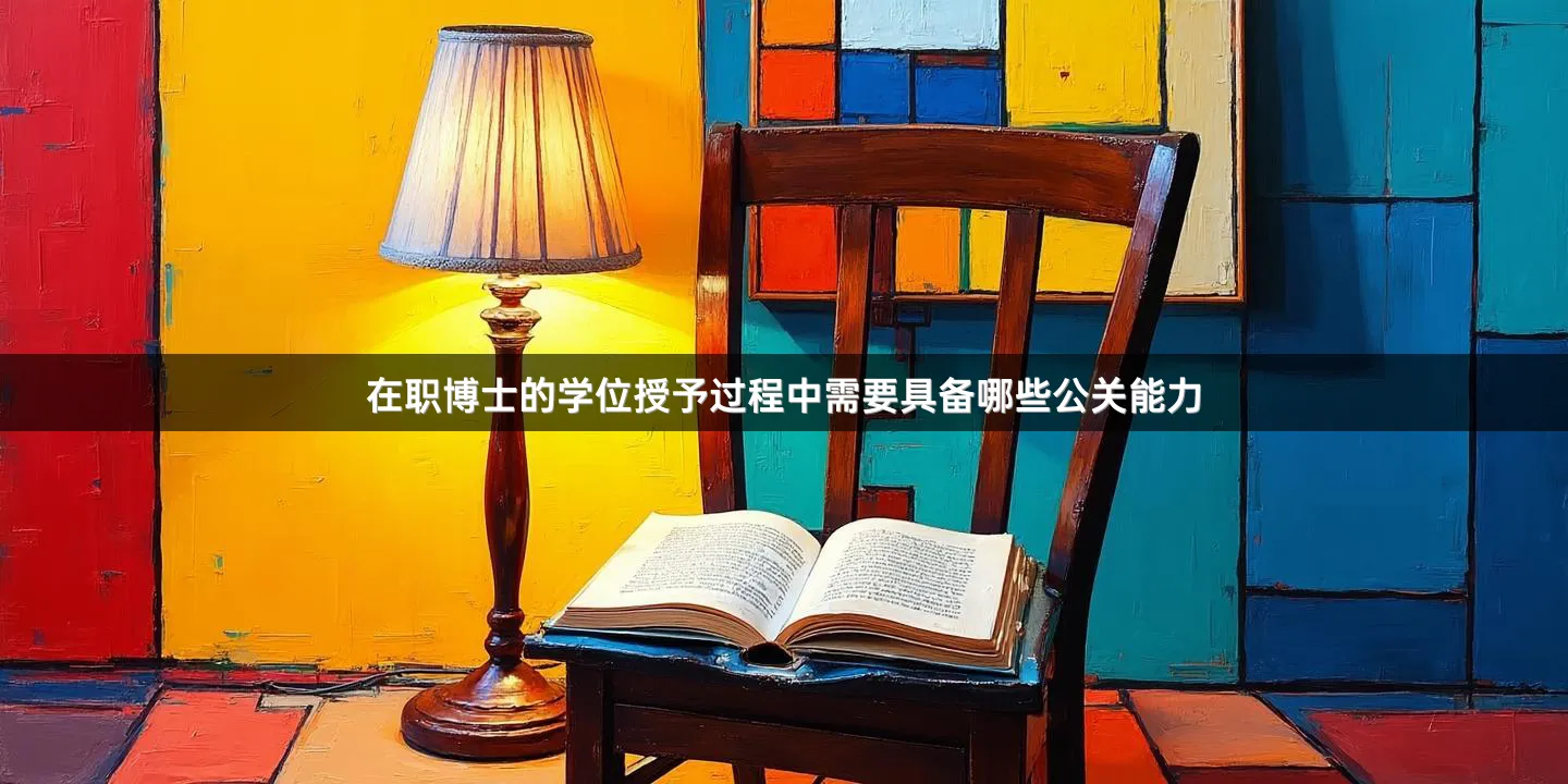 在职博士的学位授予过程中需要具备哪些公关能力