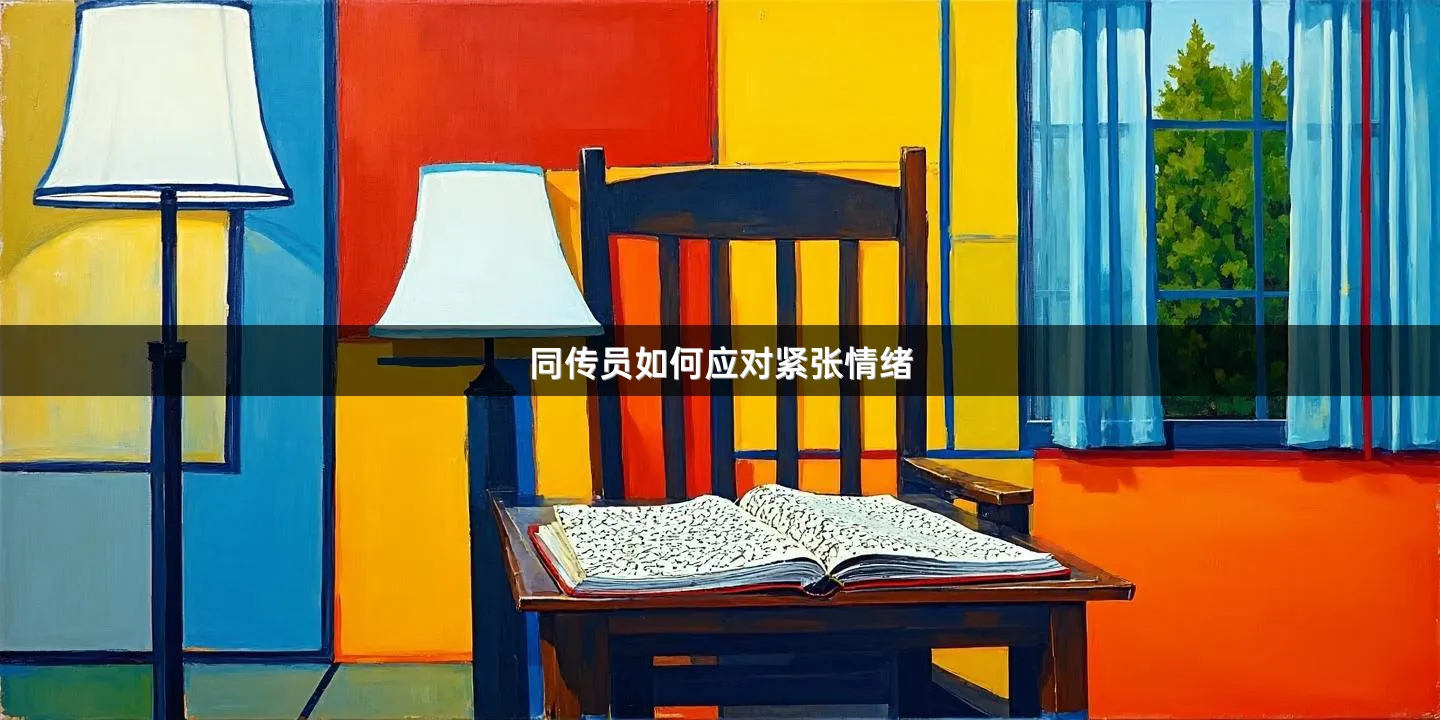 同传员如何应对紧张情绪