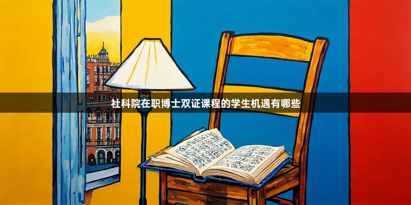 社科院在职博士双证课程的学生机遇有哪些
