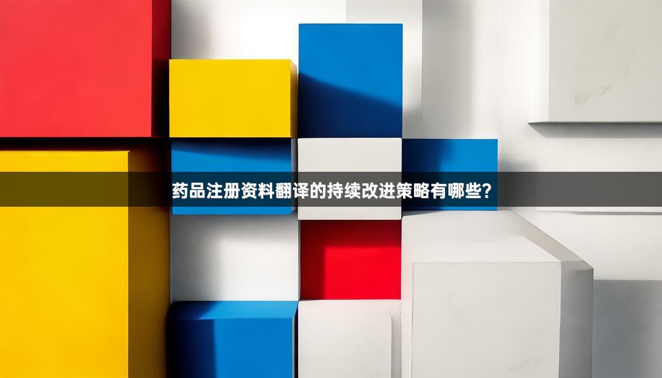药品注册资料翻译的持续改进策略有哪些？