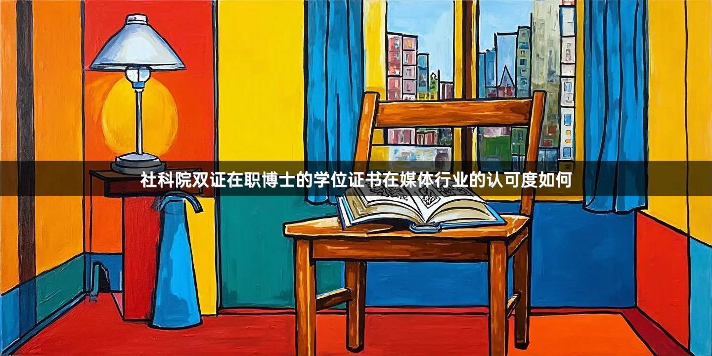 社科院双证在职博士的学位证书在媒体行业的认可度如何
