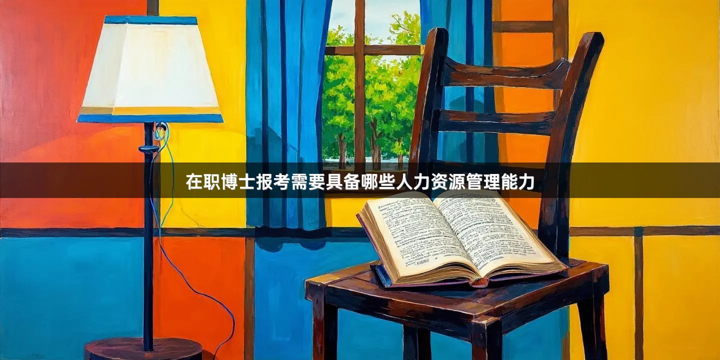 在职博士报考需要具备哪些人力资源管理能力