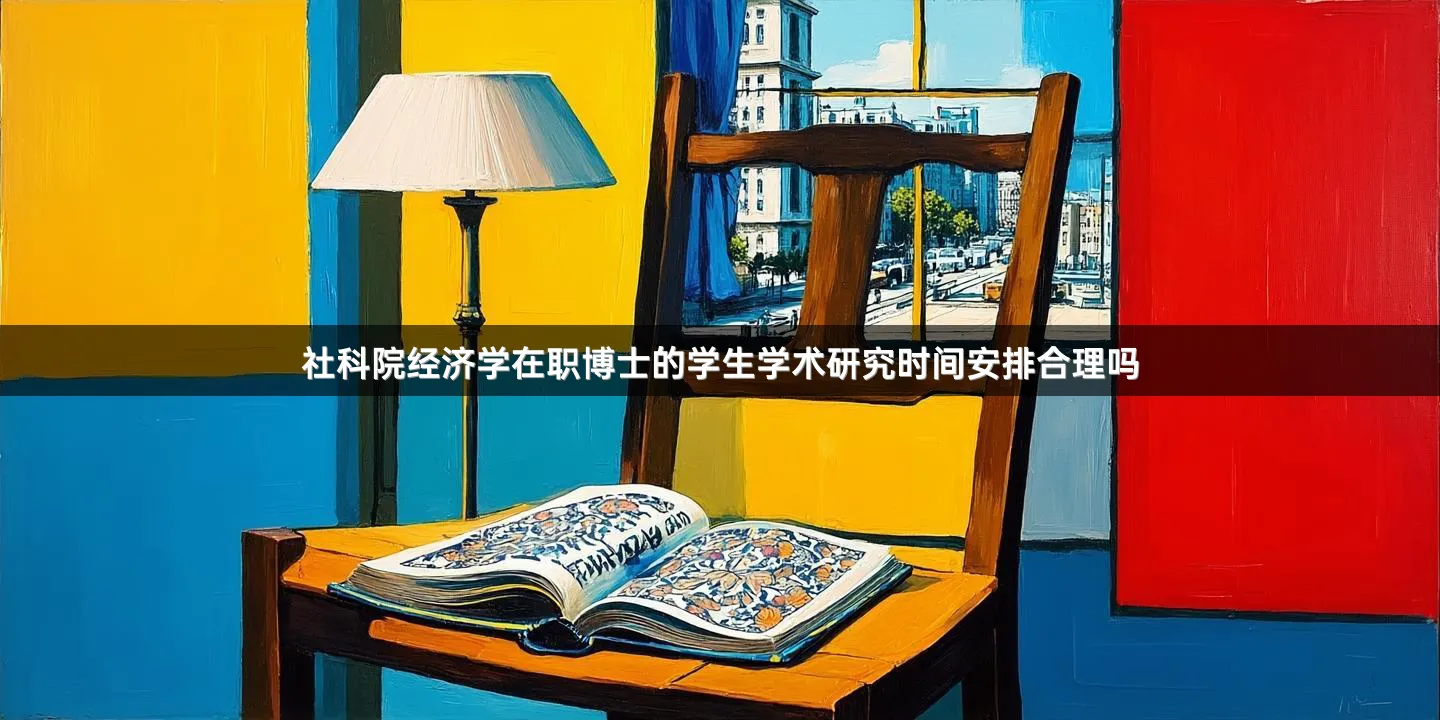 社科院经济学在职博士的学生学术研究时间安排合理吗
