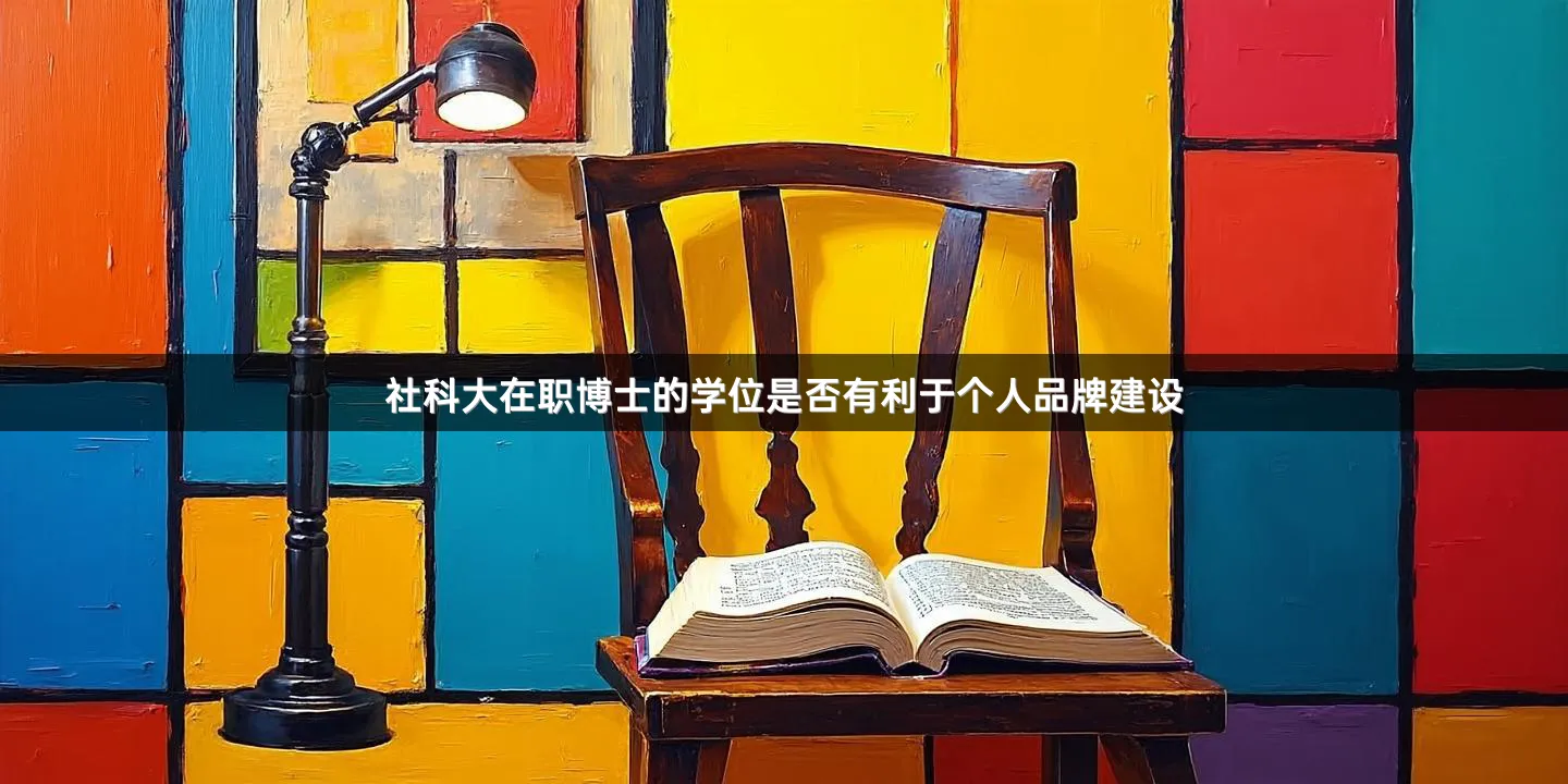 社科大在职博士的学位是否有利于个人品牌建设